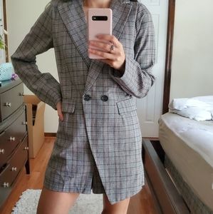 Blazer romper dress size fits s/m